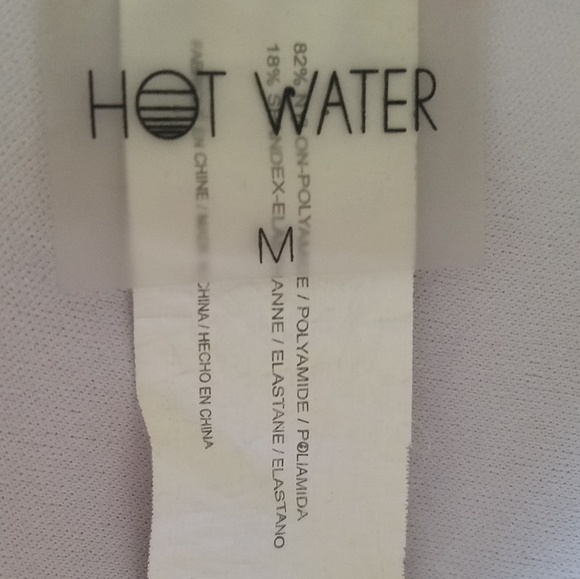 Patterned Swim Top - Picture 3 of 3